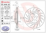 Brzdový kotouč BREMBO 09.A448.20