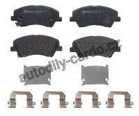 Sada brzdových destiček BREMBO P30098 Sada brzdových destiček BREMBO P30098