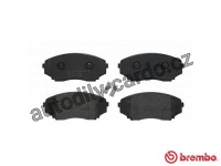 Sada brzdových destiček BREMBO P49028 - MAZDA Sada brzdových destiček BREMBO P49028 - MAZDA