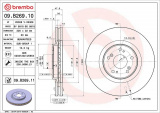 Brzdový kotouč BREMBO 09.B269.10 - HONDA