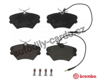 Sada brzdových destiček BREMBO P68022 - RENAULT Sada brzdových destiček BREMBO P68022 - RENAULT