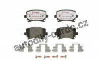 Sada brzdových destiček BREMBO P85073X Sada brzdových destiček BREMBO P85073X