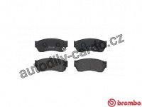 Sada brzdových destiček BREMBO P79005 - SUZUKI Sada brzdových destiček BREMBO P79005 - SUZUKI