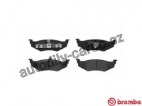 Sada brzdových destiček BREMBO P11010 - CHRYSLER, DODGE Sada brzdových destiček BREMBO P11010 - CHRYSLER, DODGE
