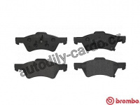 Sada brzdových destiček BREMBO P11015 - CHRYSLER, DODGE Sada brzdových destiček BREMBO P11015 - CHRYSLER, DODGE