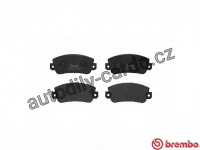 Sada brzdových destiček BREMBO P23029 - ALFA ROMEO