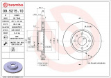 Brzdový kotouč BREMBO 09.5215.10 - ALFA ROMEO, FIAT, LANCIA