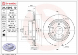 Brzdový kotouč BREMBO 09.5506.10 - BMW