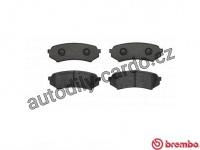 Sada brzdových destiček BREMBO P83049 - TOYOTA Sada brzdových destiček BREMBO P83049 - TOYOTA