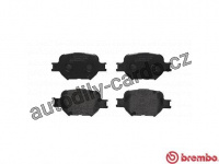 Sada brzdových destiček BREMBO P83054 - TOYOTA Sada brzdových destiček BREMBO P83054 - TOYOTA