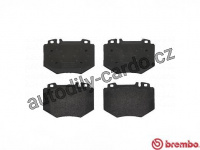 Sada brzdových destiček BREMBO P50048 - MERCEDES-BENZ Sada brzdových destiček BREMBO P50048 - MERCEDES-BENZ