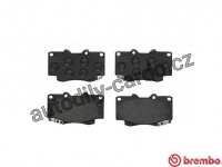 Sada brzdových destiček BREMBO P83069 - TOYOTA Sada brzdových destiček BREMBO P83069 - TOYOTA