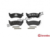 Sada brzdových destiček BREMBO P50040 - MERCEDES-BENZ Sada brzdových destiček BREMBO P50040 - MERCEDES-BENZ