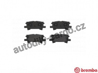 Sada brzdových destiček BREMBO P83068 - LEXUS Sada brzdových destiček BREMBO P83068 - LEXUS