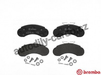 Sada brzdových destiček BREMBO P50021 - MERCEDES-BENZ Sada brzdových destiček BREMBO P50021 - MERCEDES-BENZ