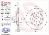 Brzdový kotouč BREMBO 09.C934.11 - SUZUKI