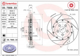 Brzdový kotouč BREMBO 09.7888.33