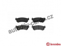 Sada brzdových destiček BREMBO P10001 - CHEVROLET, DAEWOO Sada brzdových destiček BREMBO P10001 - CHEVROLET, DAEWOO