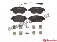 Sada brzdových destiček BREMBO P23087 - FIAT-přední Sada brzdových destiček BREMBO P23087 - FIAT-přední