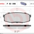 Sada brzdových destiček BREMBO P83098 - TOYOTA Sada brzdových destiček BREMBO P83098 - TOYOTA