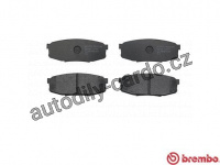 Sada brzdových destiček BREMBO P83098 - TOYOTA Sada brzdových destiček BREMBO P83098 - TOYOTA