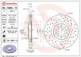 Brzdový kotouč BREMBO 09.7880.1X