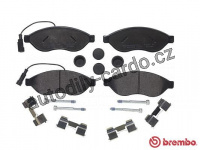 Sada brzdových destiček BREMBO P23143 Sada brzdových destiček BREMBO P23143