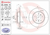 Brzdový kotouč BREMBO 08.C546.11