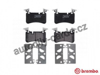 Sada brzdových destiček BREMBO P50113 - MERCEDES-BENZ Sada brzdových destiček BREMBO P50113 - MERCEDES-BENZ