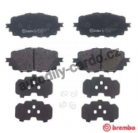 Sada brzdových destiček BREMBO P49054 - FIAT, MAZDA Sada brzdových destiček BREMBO P49054 - FIAT, MAZDA