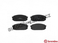 Sada brzdových destiček BREMBO P49022 - MAZDA Sada brzdových destiček BREMBO P49022 - MAZDA