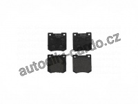 Sada brzdových destiček BREMBO P24003 - FORD, HYUNDAI, MORGAN, MORRIS