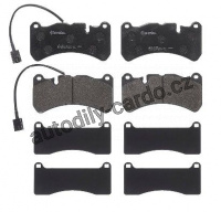 Sada brzdových destiček BREMBO P23186 - ALFA ROMEO Sada brzdových destiček BREMBO P23186 - ALFA ROMEO