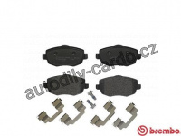 Sada brzdových destiček BREMBO P23094 - LANCIA Sada brzdových destiček BREMBO P23094 - LANCIA