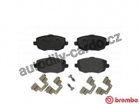 Sada brzdových destiček BREMBO P23095 - LANCIA Sada brzdových destiček BREMBO P23095 - LANCIA