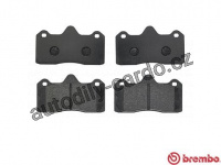 Sada brzdových destiček BREMBO P47002 - LOTUS Sada brzdových destiček BREMBO P47002 - LOTUS