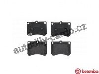 Sada brzdových destiček BREMBO P49011 - MAZDA Sada brzdových destiček BREMBO P49011 - MAZDA