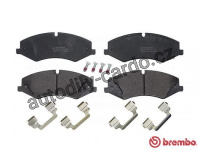 Sada brzdových destiček BREMBO P44024 - LAND ROVER Sada brzdových destiček BREMBO P44024 - LAND ROVER