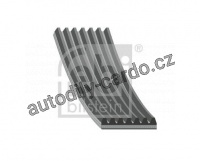 Ozubený klínový řemen FEBI 45026 Ozubený klínový řemen FEBI 45026