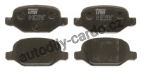 Sada brzdových destiček TRW GDB1384 - FIAT PUNTO