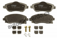 Sada brzdových destiček TRW GDB1570 - OPEL CORSA