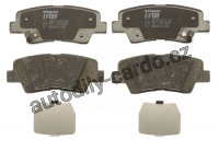 Sada brzdových destiček TRW GDB3494 - KIA SOUL 09-