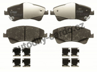 Sada brzdových destiček TRW GDB3479 - TOYOTA AURIS 07- Sada brzdových destiček TRW GDB3479 - TOYOTA AURIS 07-