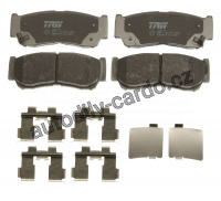 Sada brzdových destiček TRW GDB3419 - HYUNDAI SANTA FE