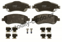Sada brzdových destiček TRW GDB3445 - HONDA CR-V III 07