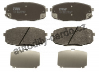 Sada brzdových destiček TRW GDB3450 - KIA CEED 06-