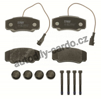 Sada brzdových destiček TRW GDB3441 - NISSAN CABSTAR 06- Sada brzdových destiček TRW GDB3441 - NISSAN CABSTAR 06-