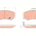 Sada brzdových destiček TRW GDB3352 - KIA, HYUNDAI TUCSON, COUPE, SONATA