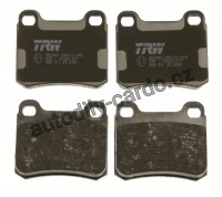 Sada brzdových destiček TRW GDB911 - MERCEDES Sada brzdových destiček TRW GDB911 - MERCEDES