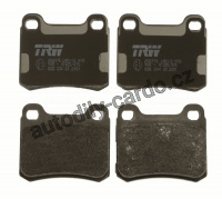 Sada brzdových destiček TRW GDB294 - MERCEDES